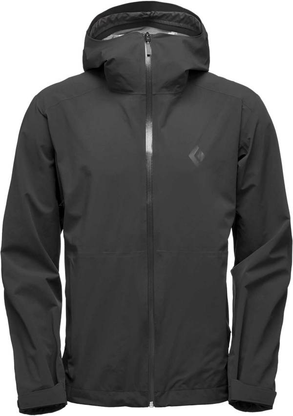 Black Diamond Men's Stormline Stretch Shell Rain Jacket