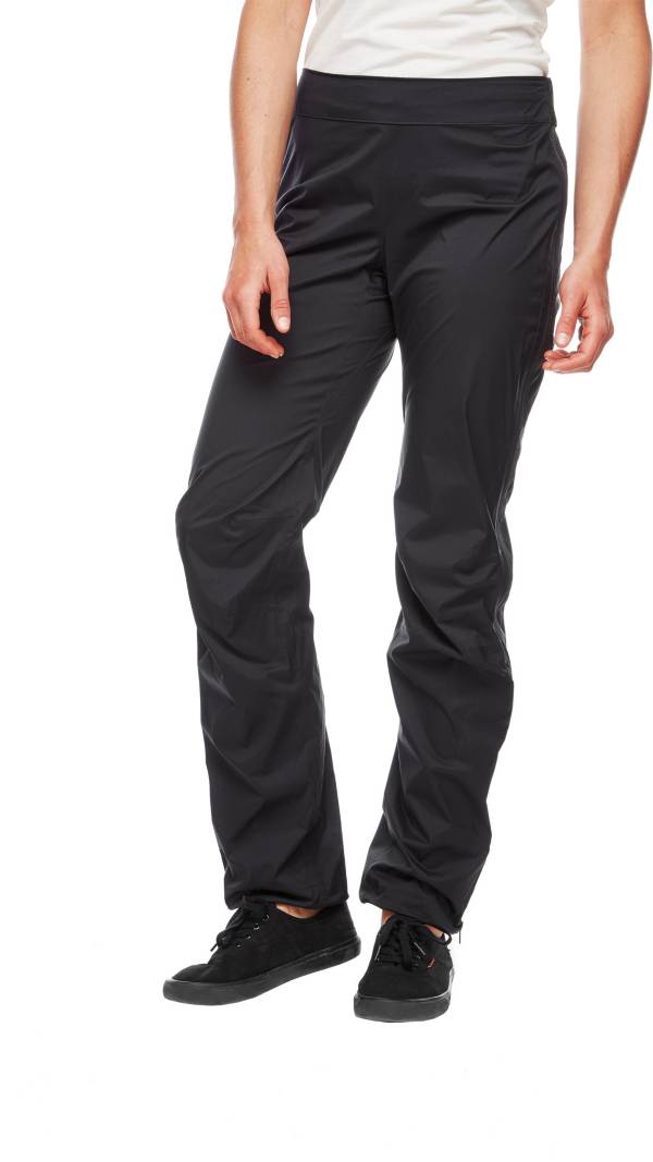 Black Diamond Women's Stormline Stretch Full Zip Rain Pants