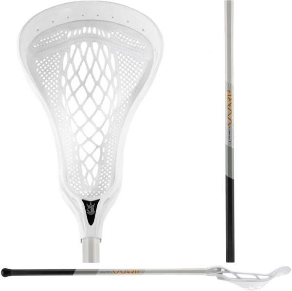 Brine Women's Dynasty Warp Pro MID on Minimus Carbon Lacrosse Stick