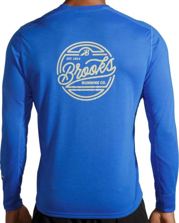 Brooks Men's Distance Graphic Long Sleeve T-Shirt