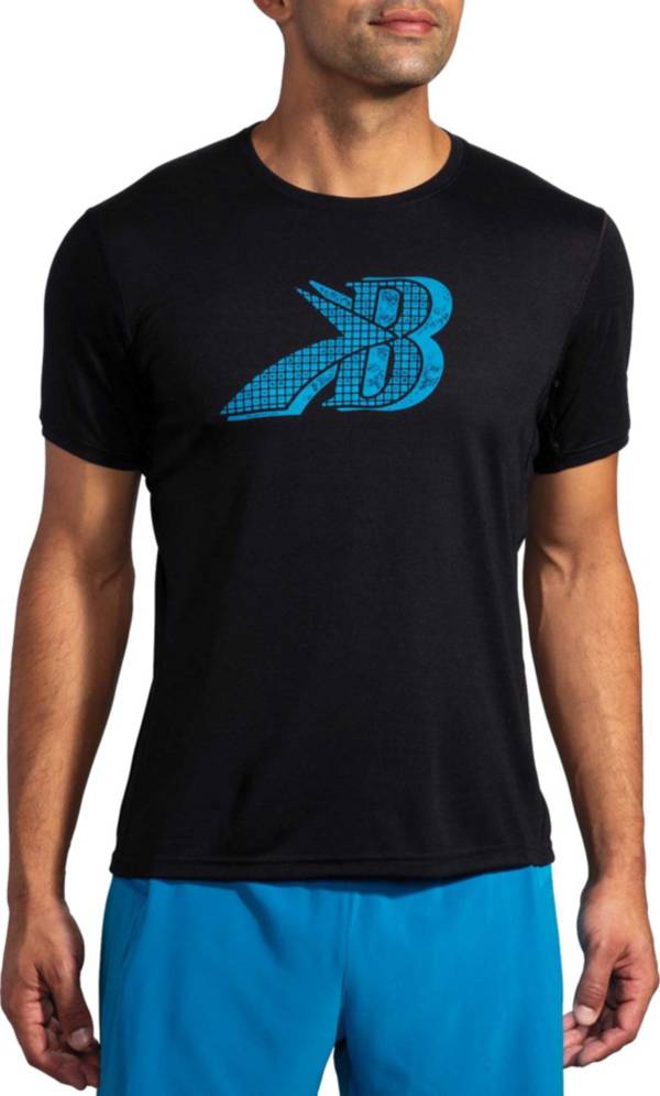 Brooks Men's Distance Graphic Short Sleeve Running T-Shirt