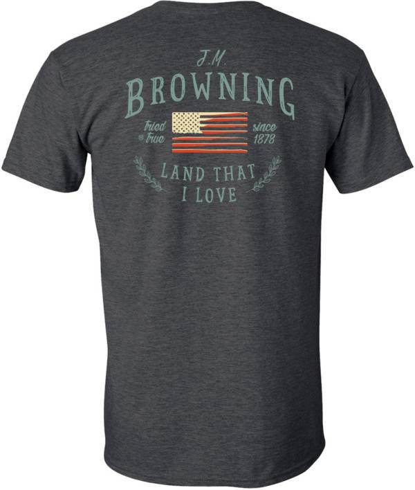 Browning Women's Land I Love Flag Short Sleeve T-Shirt