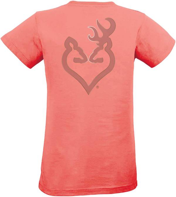 Browning Women's Foil Line Buckheart Graphic T-Shirt