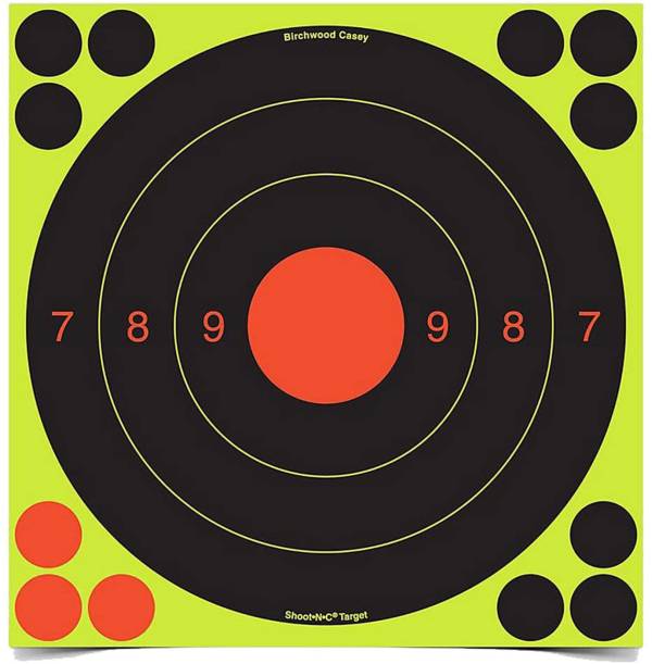 Birchwood Casey Shoot-N-C 25/50 Metter Paper Target – 6 Pack