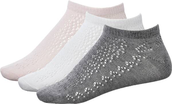 CALIA Women's Pointelle Low Cut Socks - 3 Pack