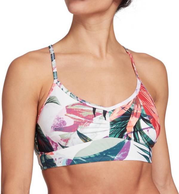 CALIA Women's Cross Back Bikini Top