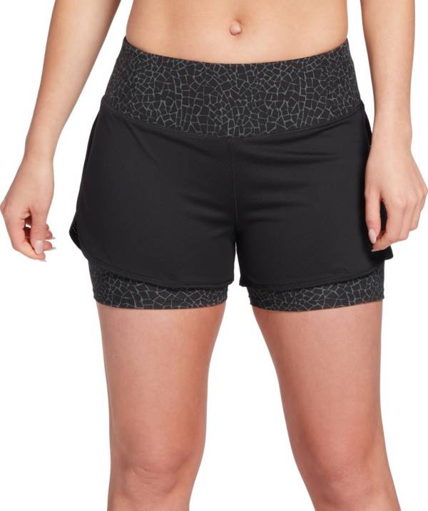 CALIA Women's Double Layer Performance Shorts