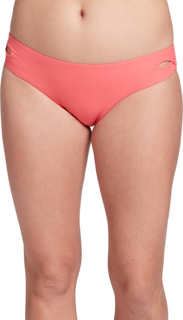 CALIA Women's Keyhole Low Rise Swim Bottoms