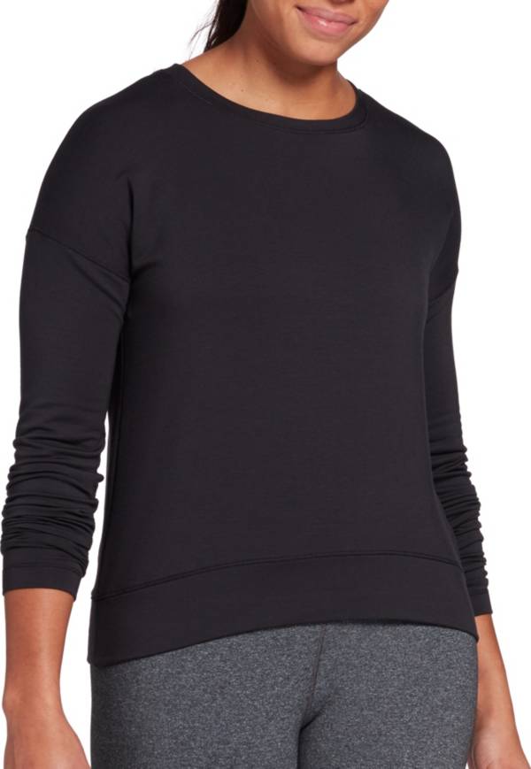 CALIA Women's Lightweight French Terry Long Sleeve Shirt CALIA