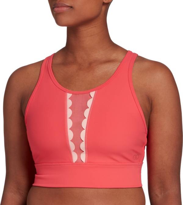 CALIA Women's Scallop Trim Sports Bra