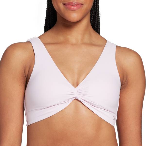 CALIA Women's Reversible Twist Front Bikini Top