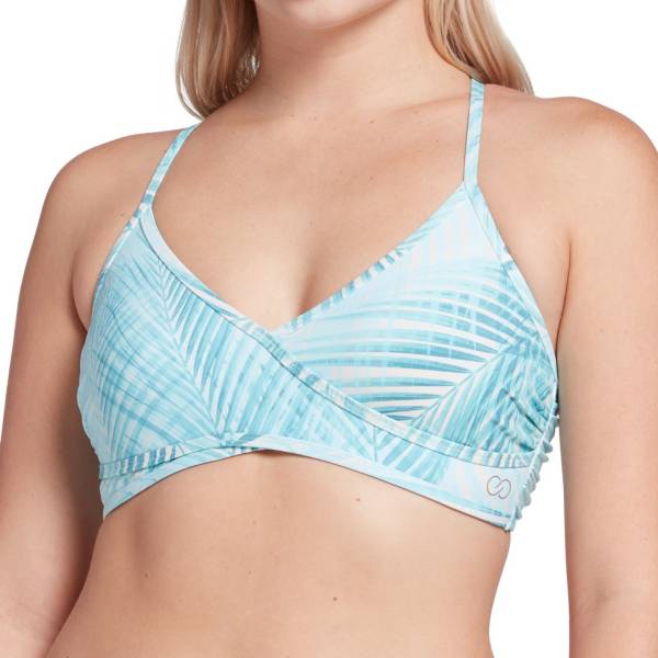 CALIA Women's Wrap Front Bikini Top