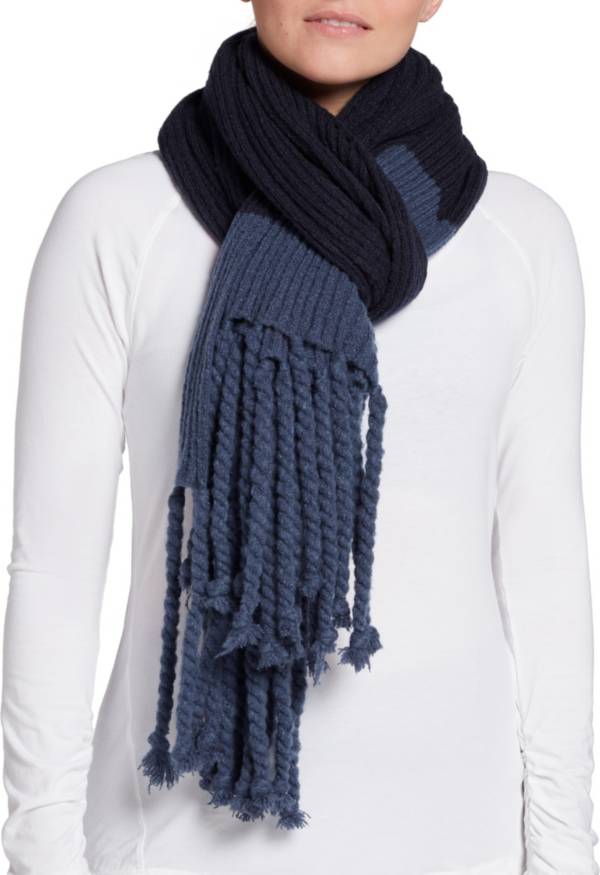 CALIA Women's Rib Knit Blanket Scarf