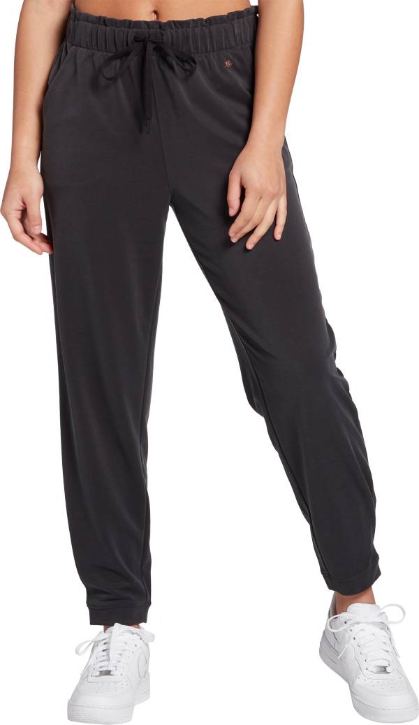 CALIA Women's Journey Sandwash Pleated Cuff Jogger Pants