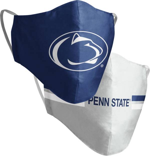 Colosseum Adult Penn State Nittany Lions 2-Pack Face Coverings