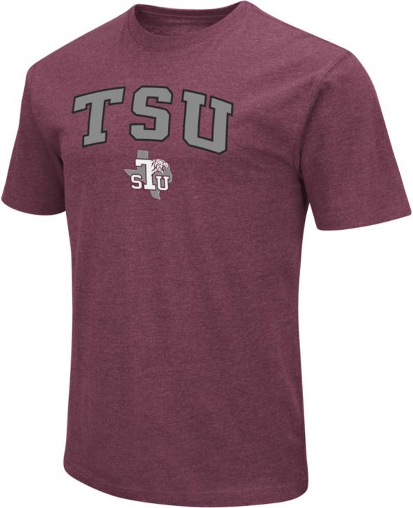 Colosseum Men's Texas Southern Tigers Maroon Playbook T-Shirt