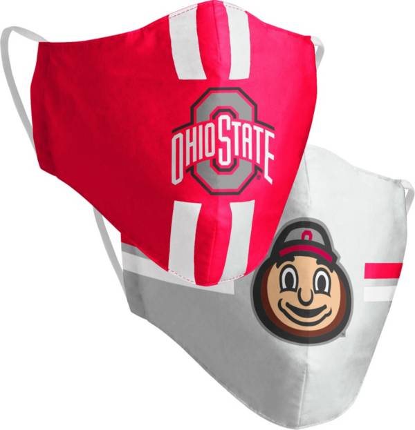 Colosseum Youth Ohio State Buckeyes 2-Pack Face Coverings product image