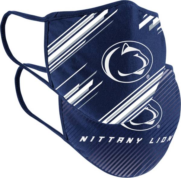 Colosseum Youth Penn State Nittany Lions 2-Pack Face Coverings