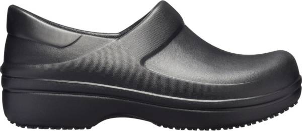 NWT CROCS Neria Pro II Graphic Women's Work Clogs Black/Silver SELECT SIZE 