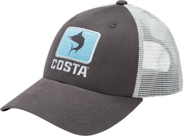 Costa Del Mar Men's Marlin Waves Trucker Hat