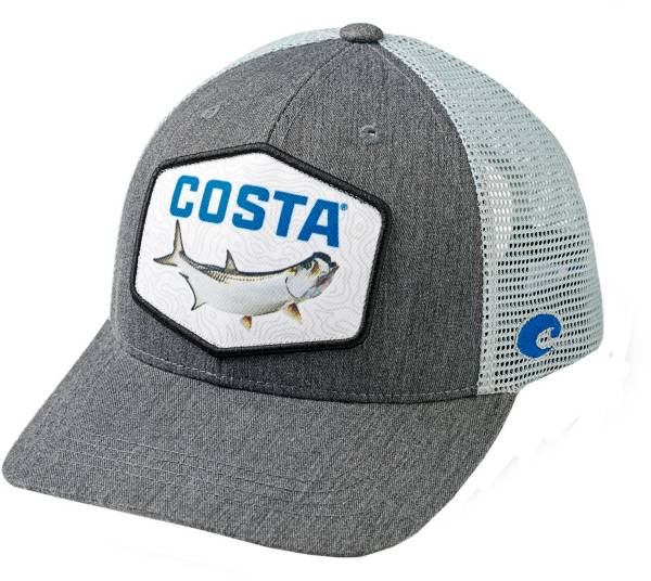 Costa Del Mar Men's Topo Patch Trucker Hat