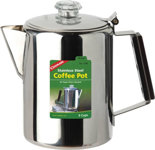 Coghlan's Stainless Steel Coffee Pot – 9 cup