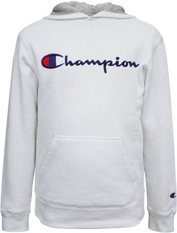 Champion Boys' Embroidered Signature Hoodie
