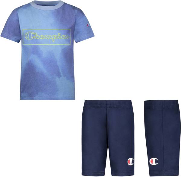 Champion Little Boys' Cloud T-Shirt and Shorts Set