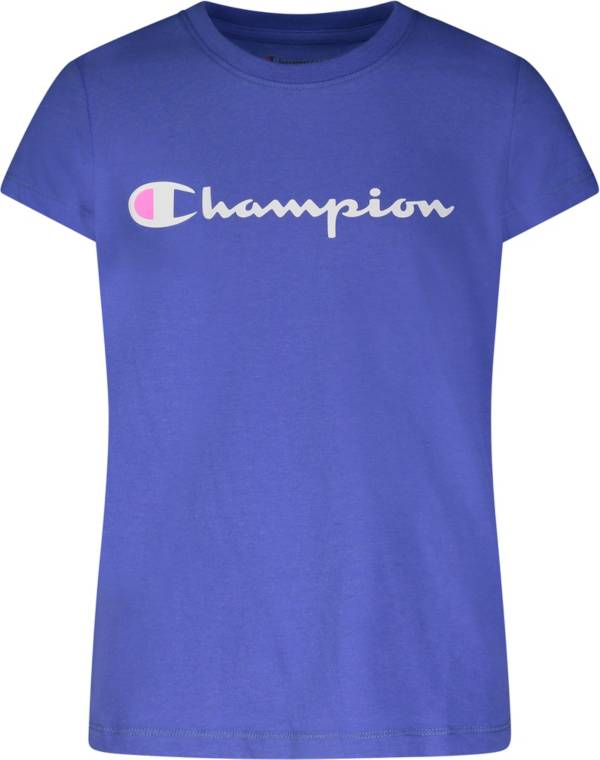 Champion Girls' Solid Graphic T-Shirt product image