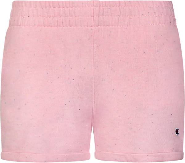 Champion Girls' Speckle French Terry Shorts