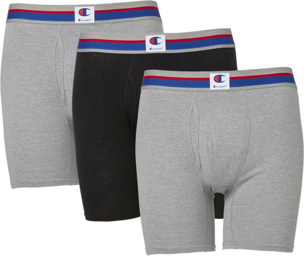 Champion Men's Boxer Briefs 3 Pack