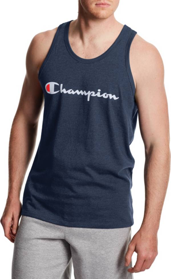 Champion Men's Classic Jersey Graphic Sleeveless Shirt