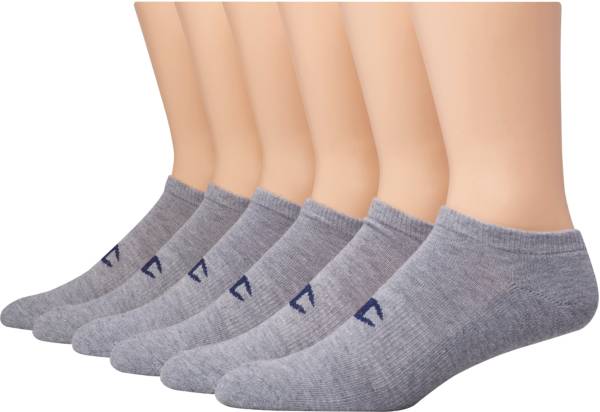 Champion Men's No Show Socks 6-pack