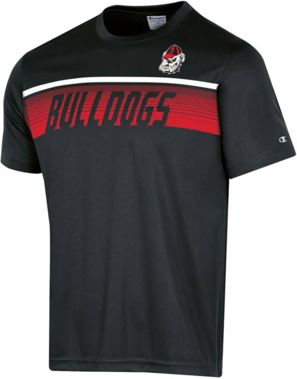 Champion Men's Georgia Bulldogs Black T-Shirt