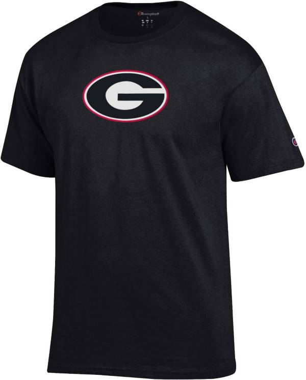 Champion Men's Georgia Bulldogs Powerblend Black T-Shirt