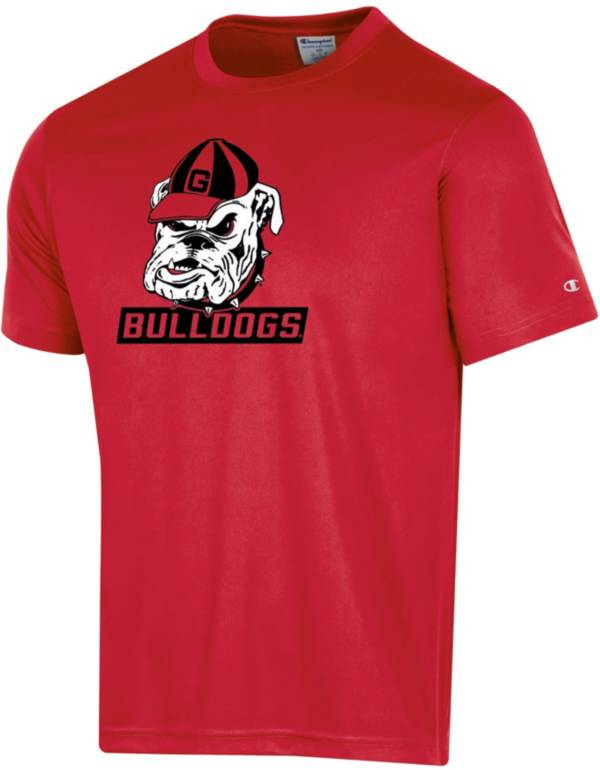 Champion Men's Georgia Bulldogs Red T-Shirt