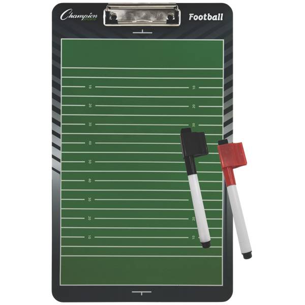 Champion Sports Football Coach's Clipboard