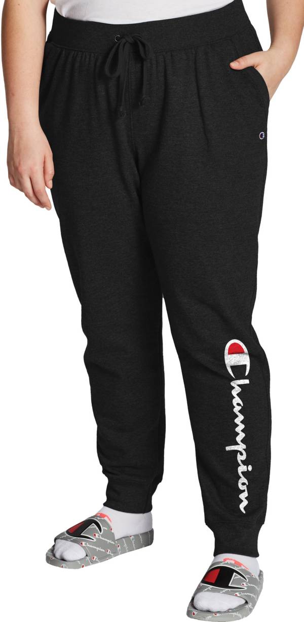 Champion Women's Plus Powerblend Graphic Jogger