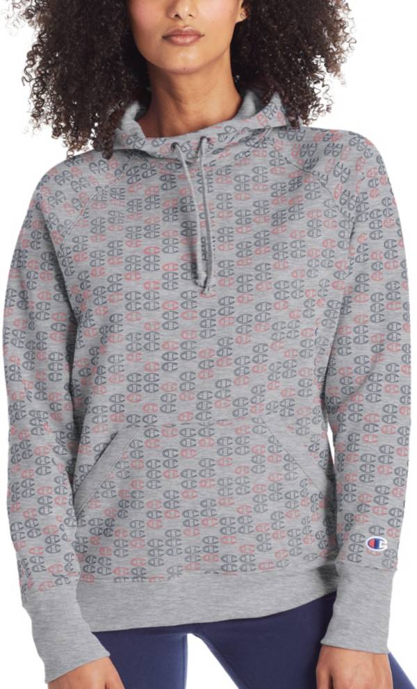 Champion Women's Powerblend Fleece Print Hoodie