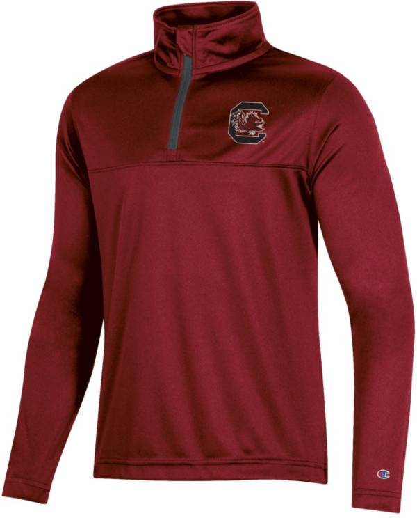 Champion Youth South Carolina Gamecocks Garnet Quarter-Zip Performance Shirt