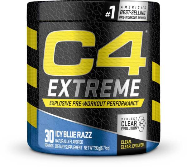 Cellucor C4 Extreme Pre-Workout Icy Blue Razz 30 Servings