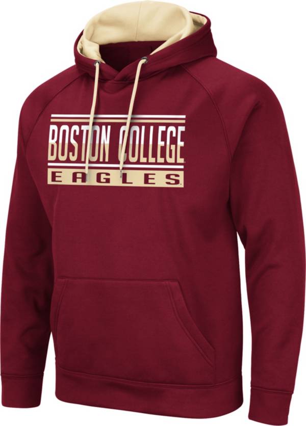 Colosseum Men's Boston College Eagles Maroon Pullover Hoodie