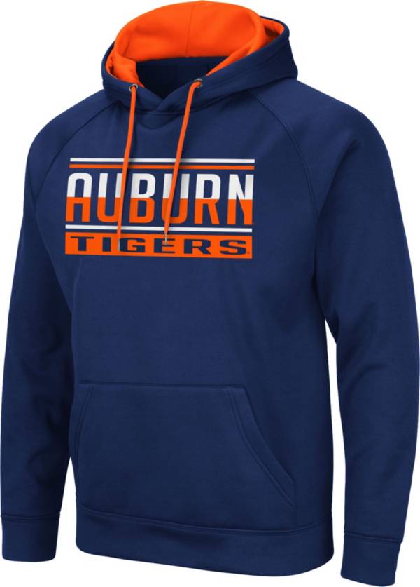 Colosseum Men's Auburn Tigers Blue Pullover Hoodie