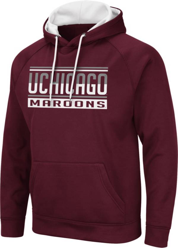 Colosseum Men's Chicago Maroons Maroon Pullover Hoodie