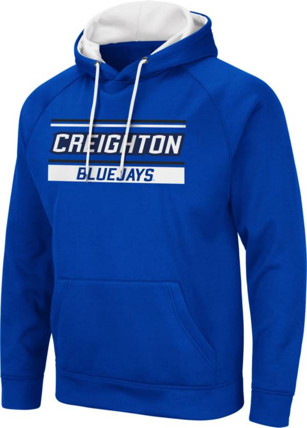 Colosseum Men's Creighton Bluejays Blue Pullover Hoodie