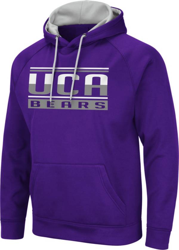 Colosseum Men's Central Arkansas Bears Purple Pullover Hoodie