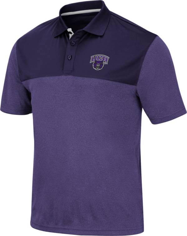 Colosseum Men's Central Arkansas Bears  Purple Links Polo product image