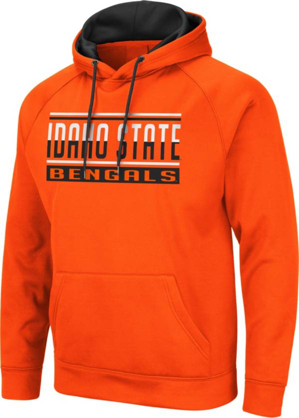 Colosseum Men's Idaho State Bengals Orange Pullover Hoodie