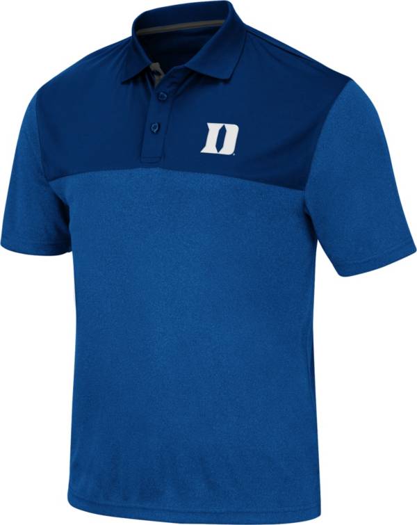 Colosseum Men's Duke Blue Devils Duke Blue Links Polo