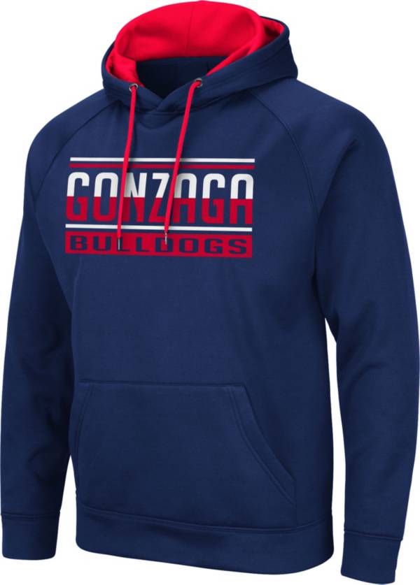 Colosseum Men's Gonzaga Bulldogs Blue Pullover Hoodie product image